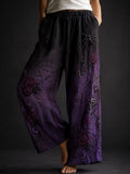 Women's Gothic Style Cotton Linen Pants