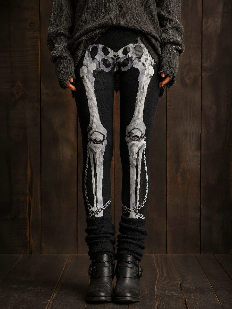 Women's Dark Gothic Style Pants