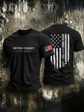 Men's 9.11 Never Forget 2977 Souls Printed T-shirt