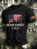 Men's 9.11 Never Forget Printed T-shirt