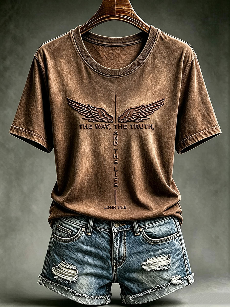 Women's The Way The Truth And The Life Short-sleeved T-shirt