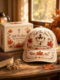 Fall For Jesus He Never Leaves Printed Casual Unisex Hat