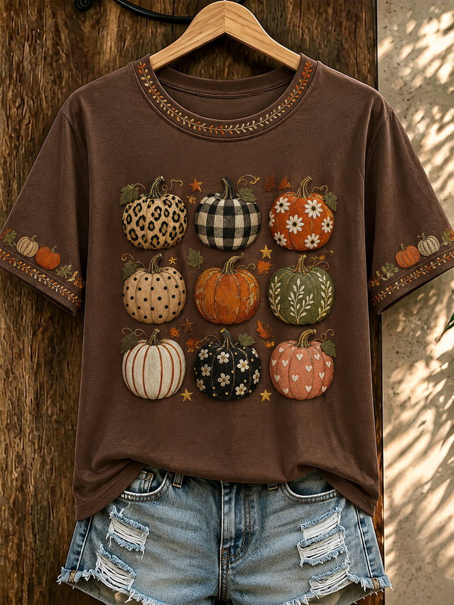 Women's Autumn Printed T-shirt