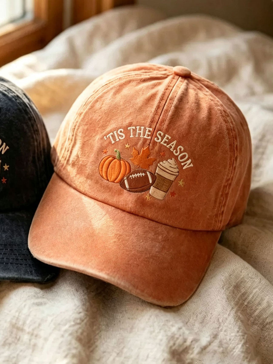 'Tis the Season' Printed Casual Unisex Cap