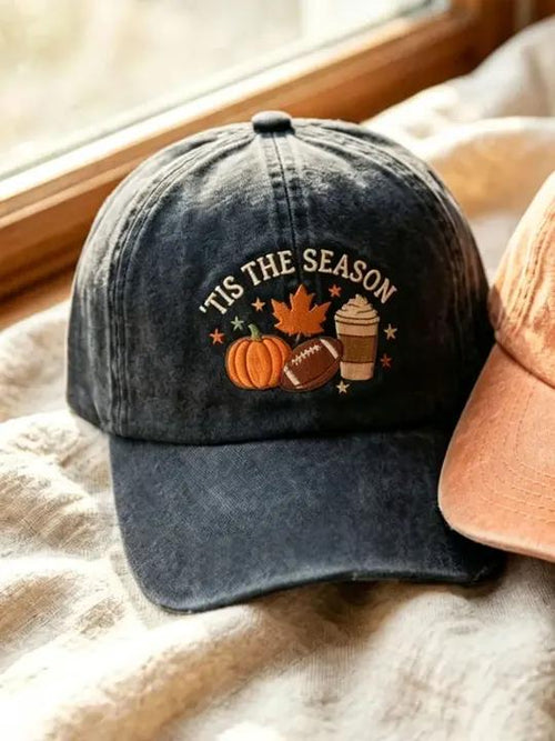 'Tis the Season' Printed Casual Unisex Cap
