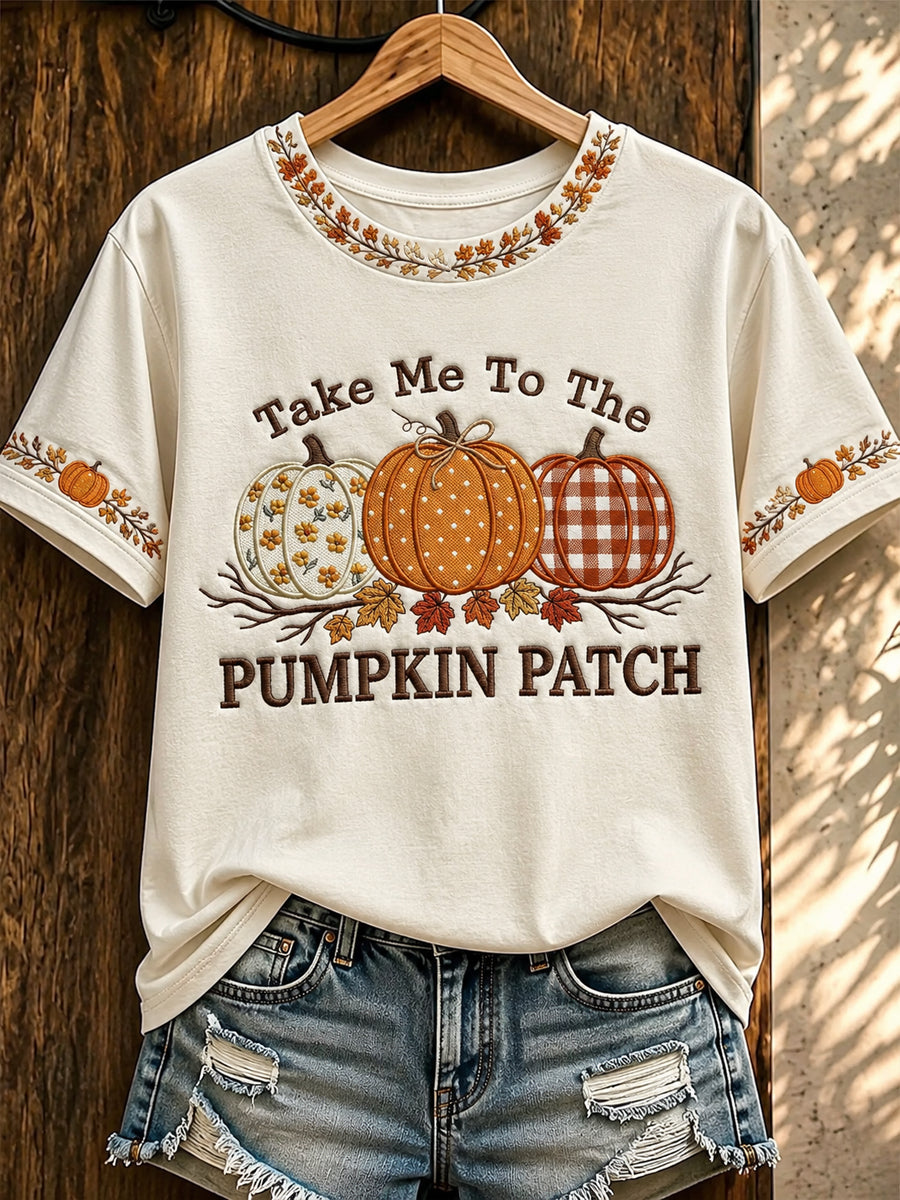 Women's Autumn Printed T-shirt