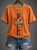 Women's Autumn Short-sleeved T-shirt