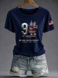 Women's America Printed T-shirt