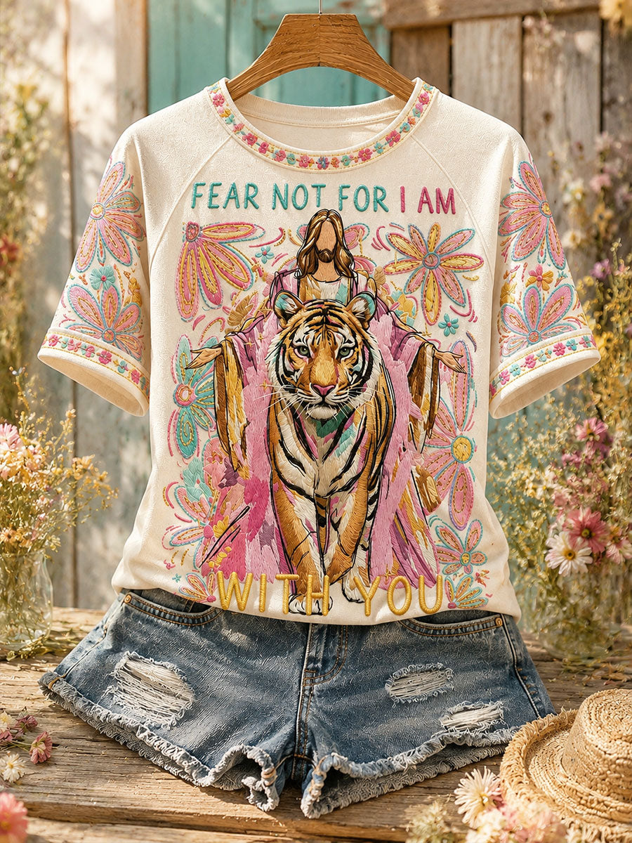 Women's "Fear Not for I am with you" Faith T-shirts