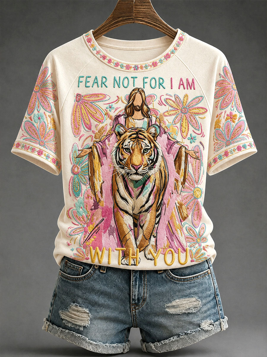 Women's "Fear Not for I am with you" Faith T-shirts