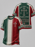 Men's Faith In Mexico Short Sleeves T-shirt