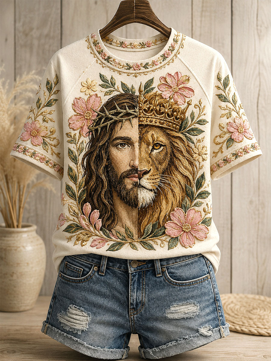 Women's Christian Lion of Judah T-shirts