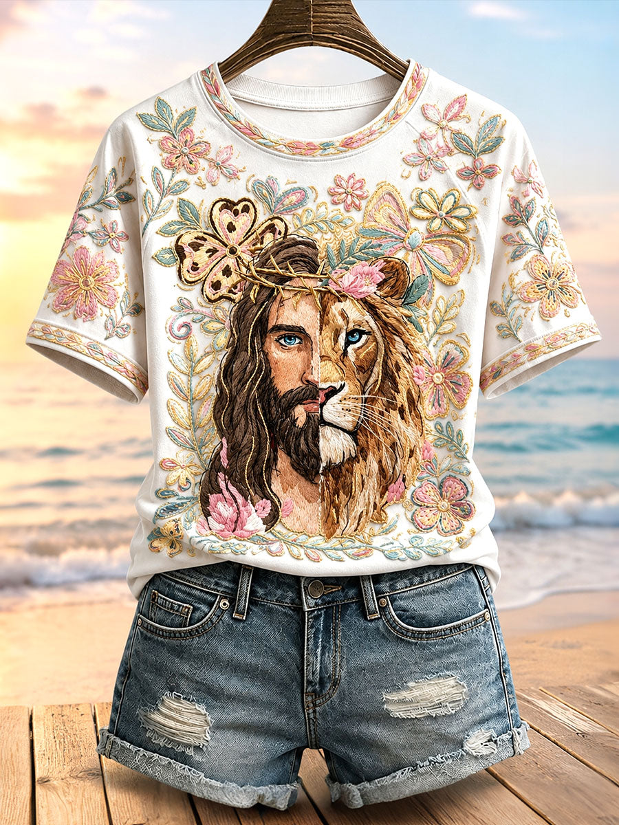 Women's Christian Lion of Judah T-shirts