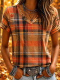 Women's Faith-Themed Autumn T-Shirt