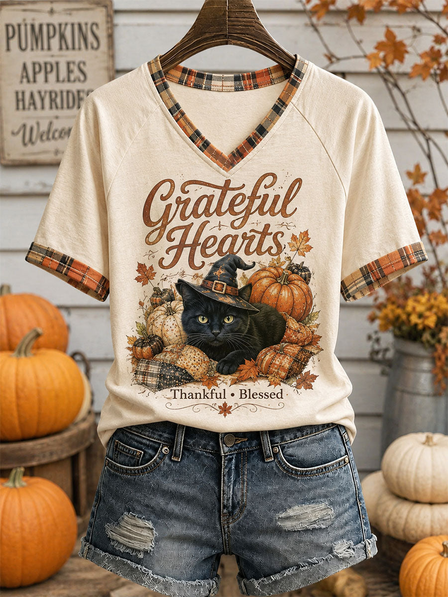 Women's Grateful Hearts T-shirt