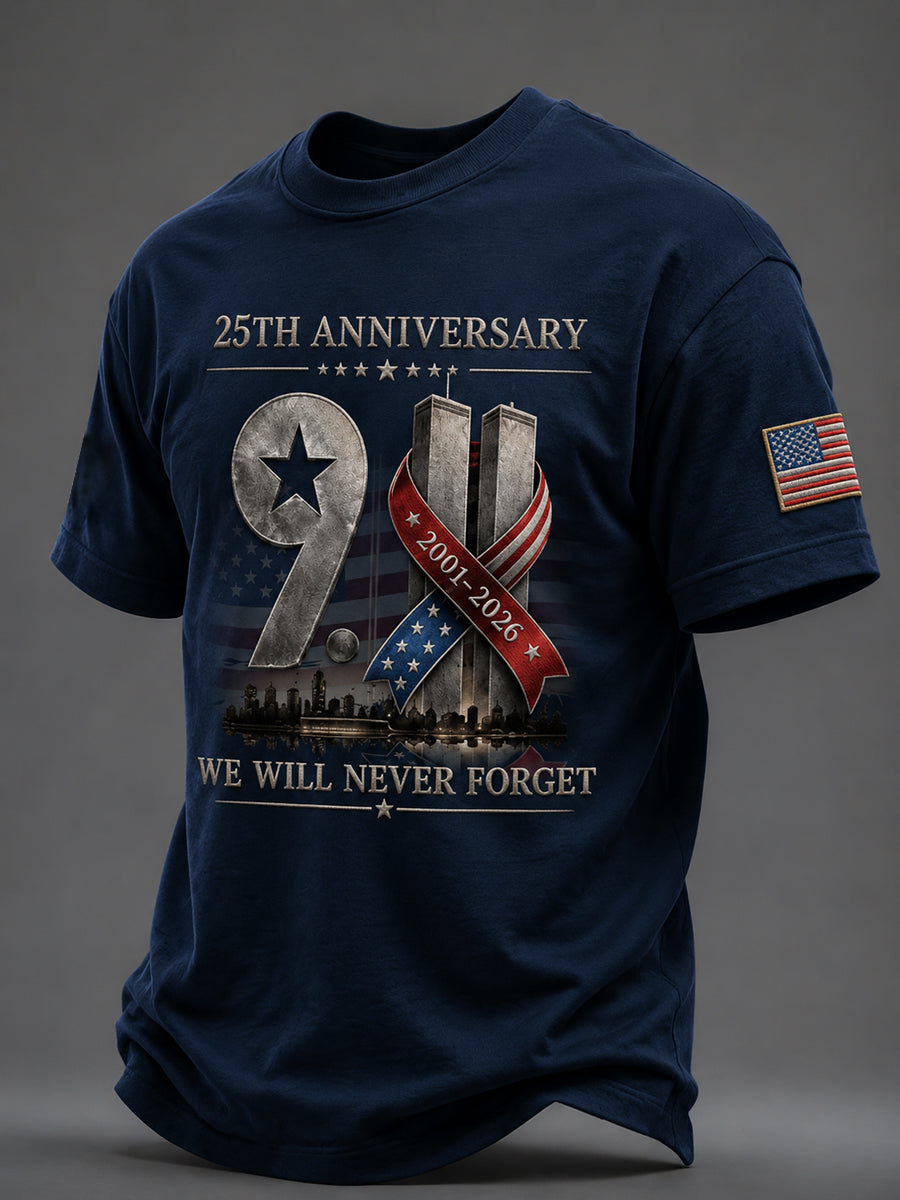 Men's America Printed T-shirt