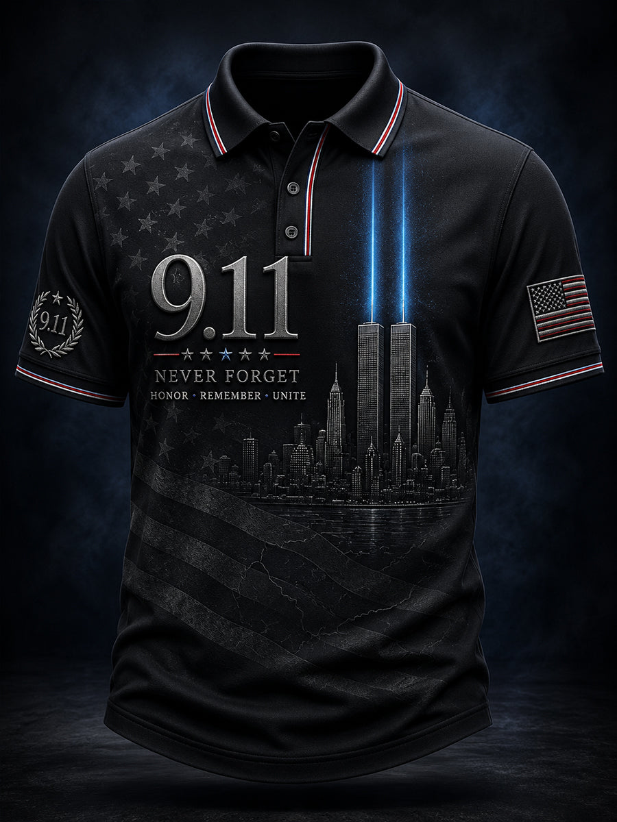 Men's 9.11 Never Forget Short Sleeves T-Shirt