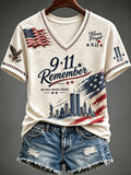 Women's 9.11 Remember Short-sleeved T-shirt