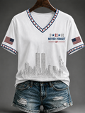 Women's America's 9/11 Patriot Day Short-sleeved T-shirt