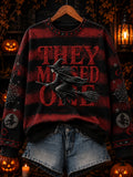 Women's “1692 they messed one” Print Sweatshirt