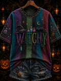 Women's “WITCHY” Printed T-shirt