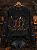 Women's “A Girl's Gotta Have Options” Print Sweatshirt