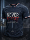 Men's 9.11 Never Forget Printed T-shirt