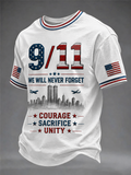 Men's American Patriot Day Short Sleeves T-shirt