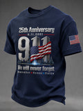 Men's America Printed T-shirt