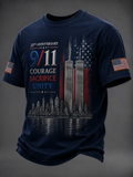 Men's American Patriot Day Short Sleeves T-shirt