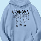 Halloween Grandma Mom Spooky Spiders - Personalized Shirt